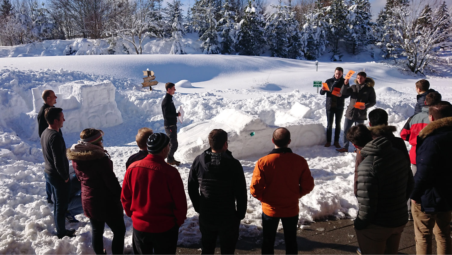 Teamevent im „winterwonderland“
